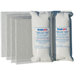 Replacement Media Pads for MicroClean 95 CG Air Cleaner, 16" x 25", 3-Pack