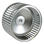 Wheel, Blower, 10 X 6, Cw, 1/2" Bore