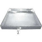 Condensate Drain Pan, 26 x 54, 28 ga